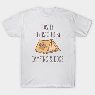 Camping And Dogs T-Shirt